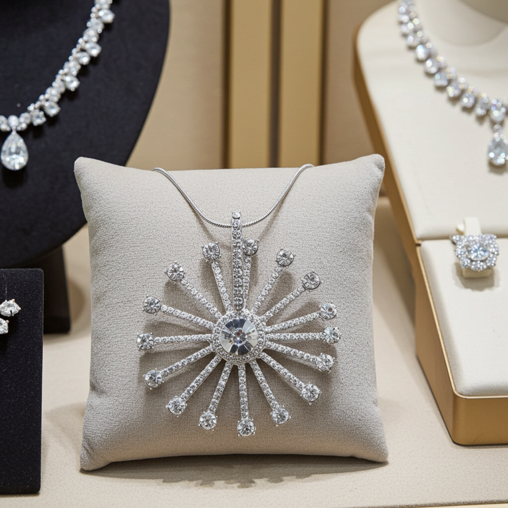 Crystal Spinner Necklace