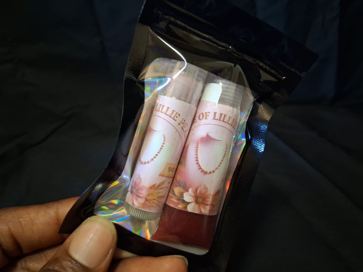 Lillie Pearlz Balm & Gloss Lip Kit
