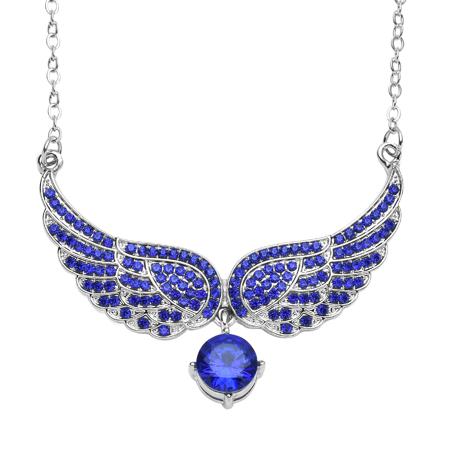 Crystal Angel Wings Necklace