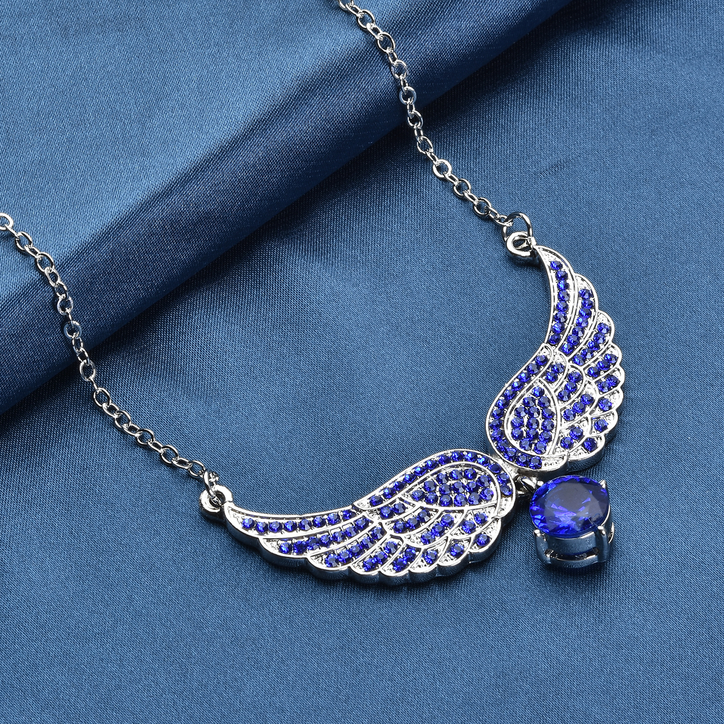 Crystal Angel Wings Necklace