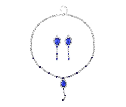 Regal Austrian Crystal Teardrop Set