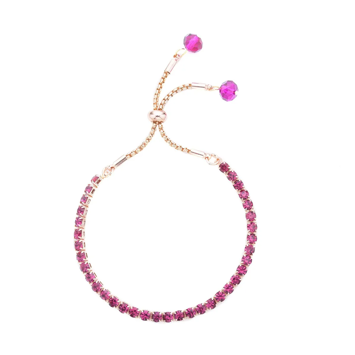 Beaded Tennis Necklace and Bracelet Set