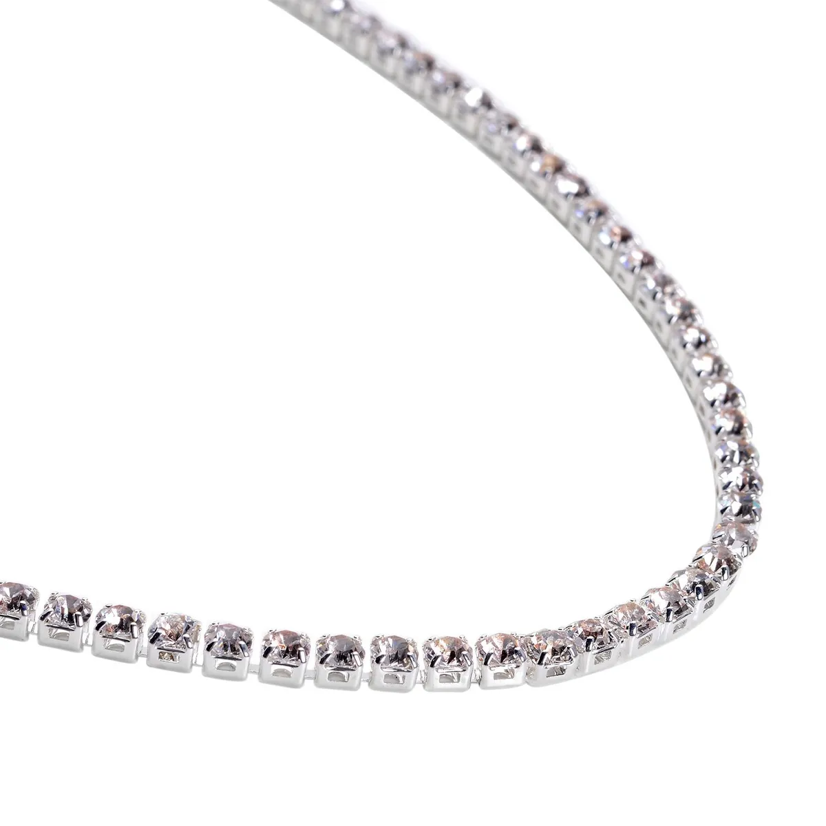 Beaded Tennis Necklace and Bracelet Set