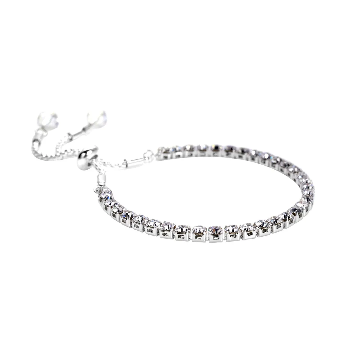 Beaded Tennis Necklace and Bracelet Set