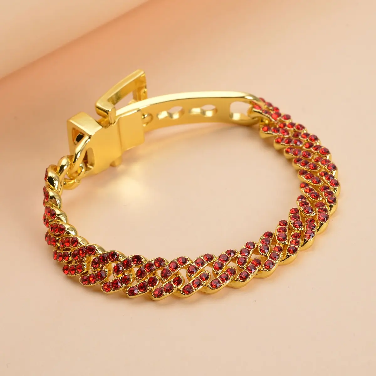 Crystal Belt Bracelet