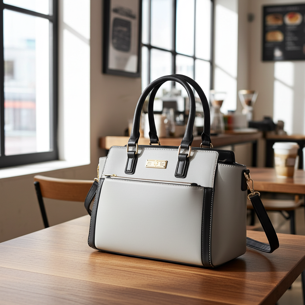 The Bicolor Satchel