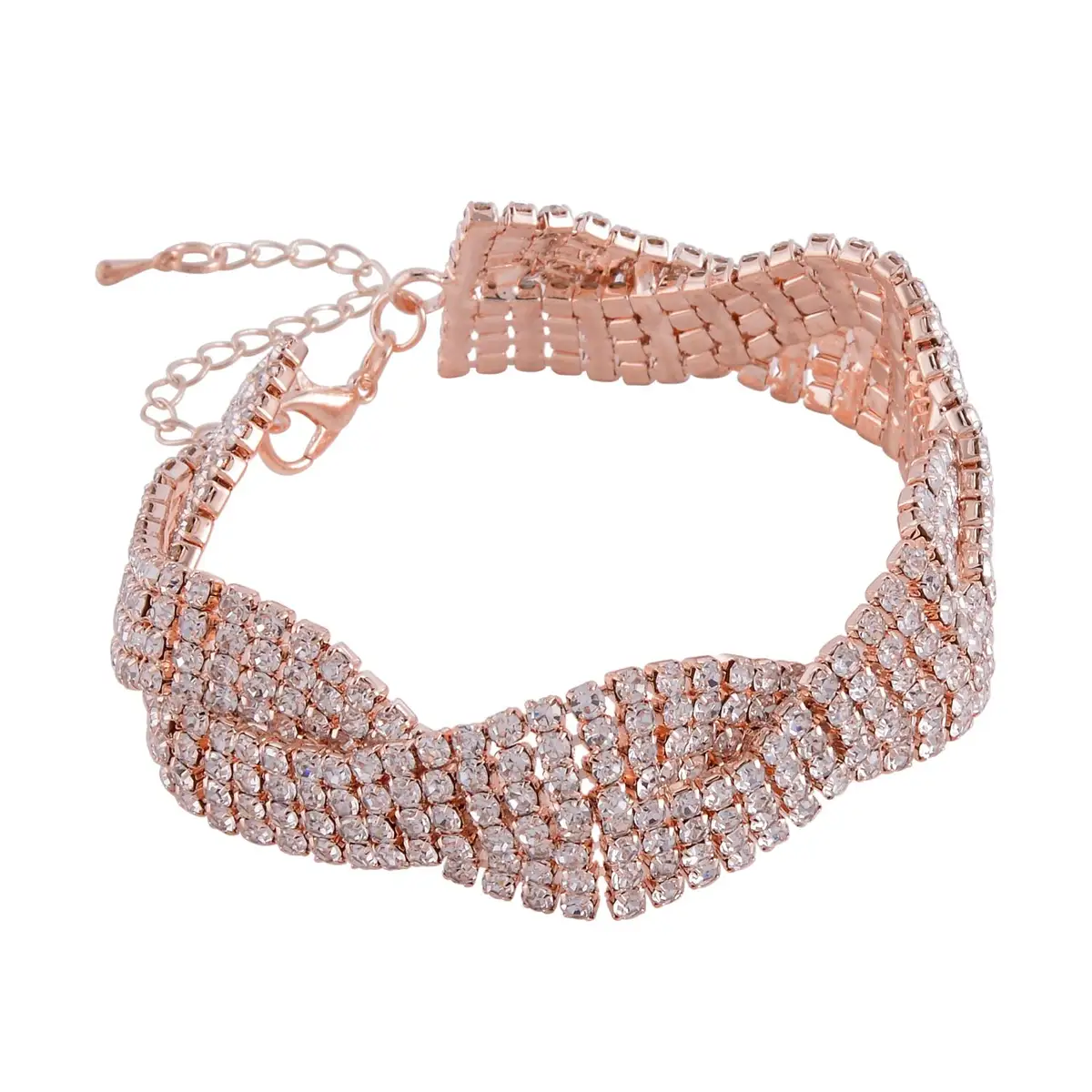 Crystal Rope Bracelet