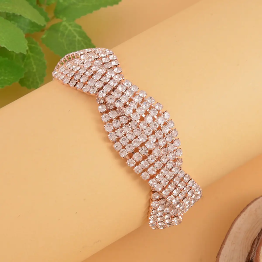 Crystal Rope Bracelet