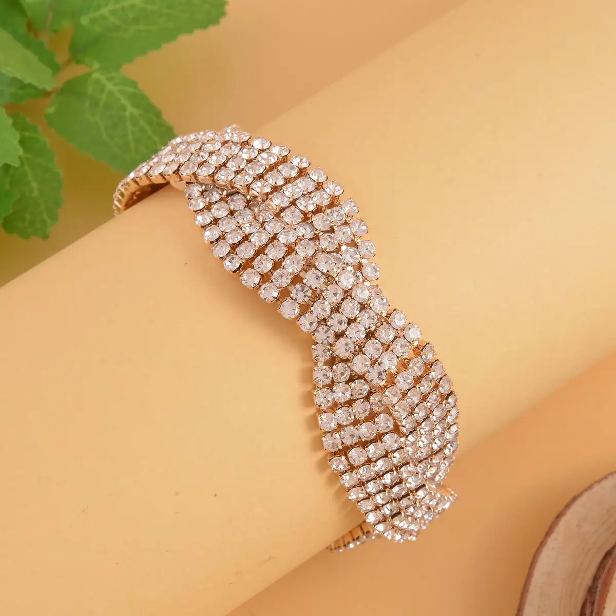 Crystal Rope Bracelet