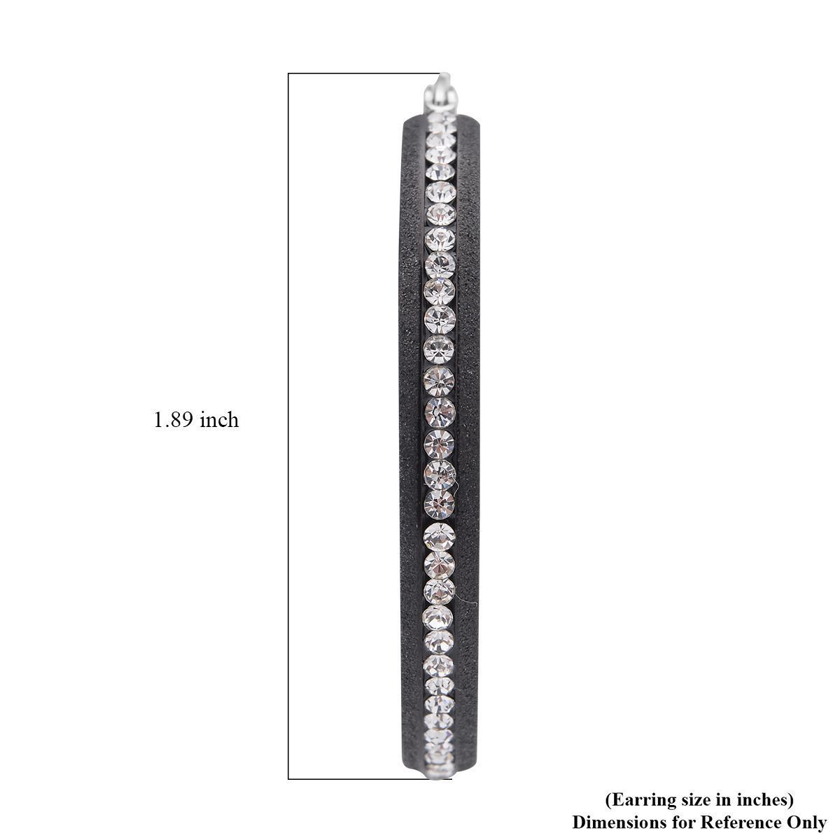 Crystal Hoop Earrings