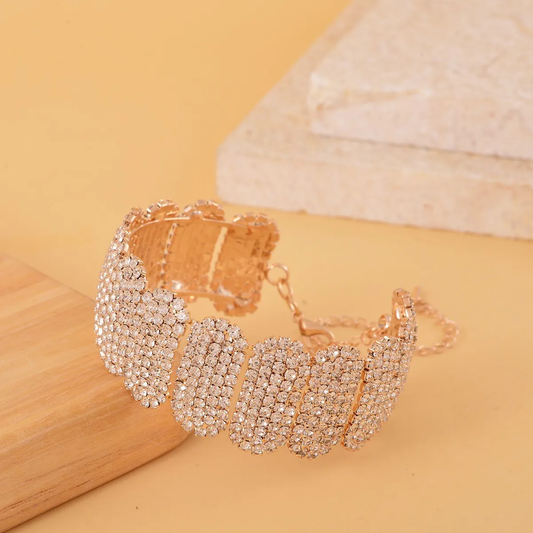 Crystal Cuff Bracelet