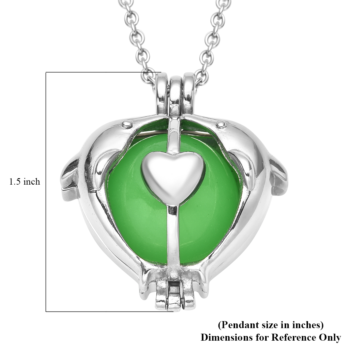 Glowing Dolphin Necklace