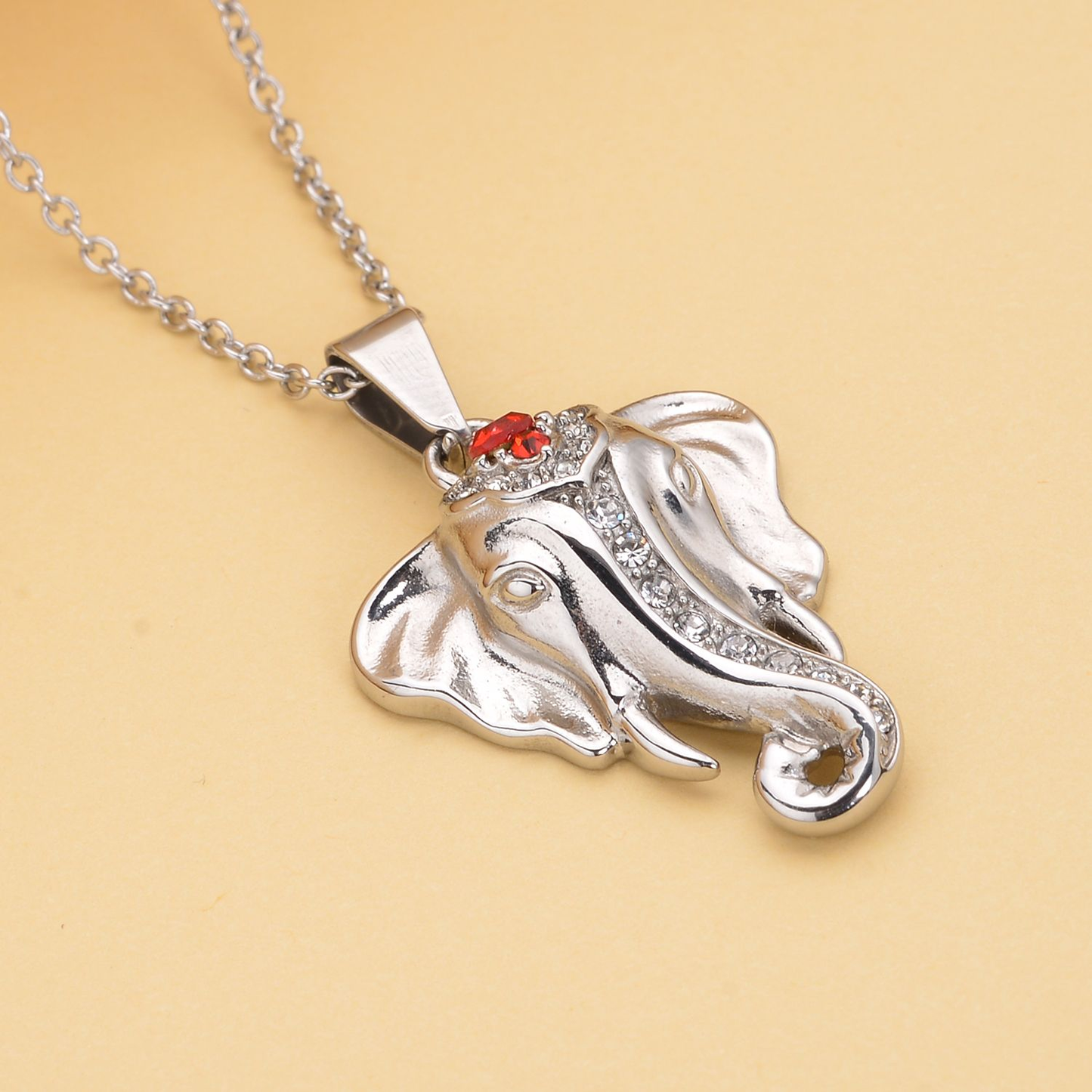 Elephant Pendant Necklace