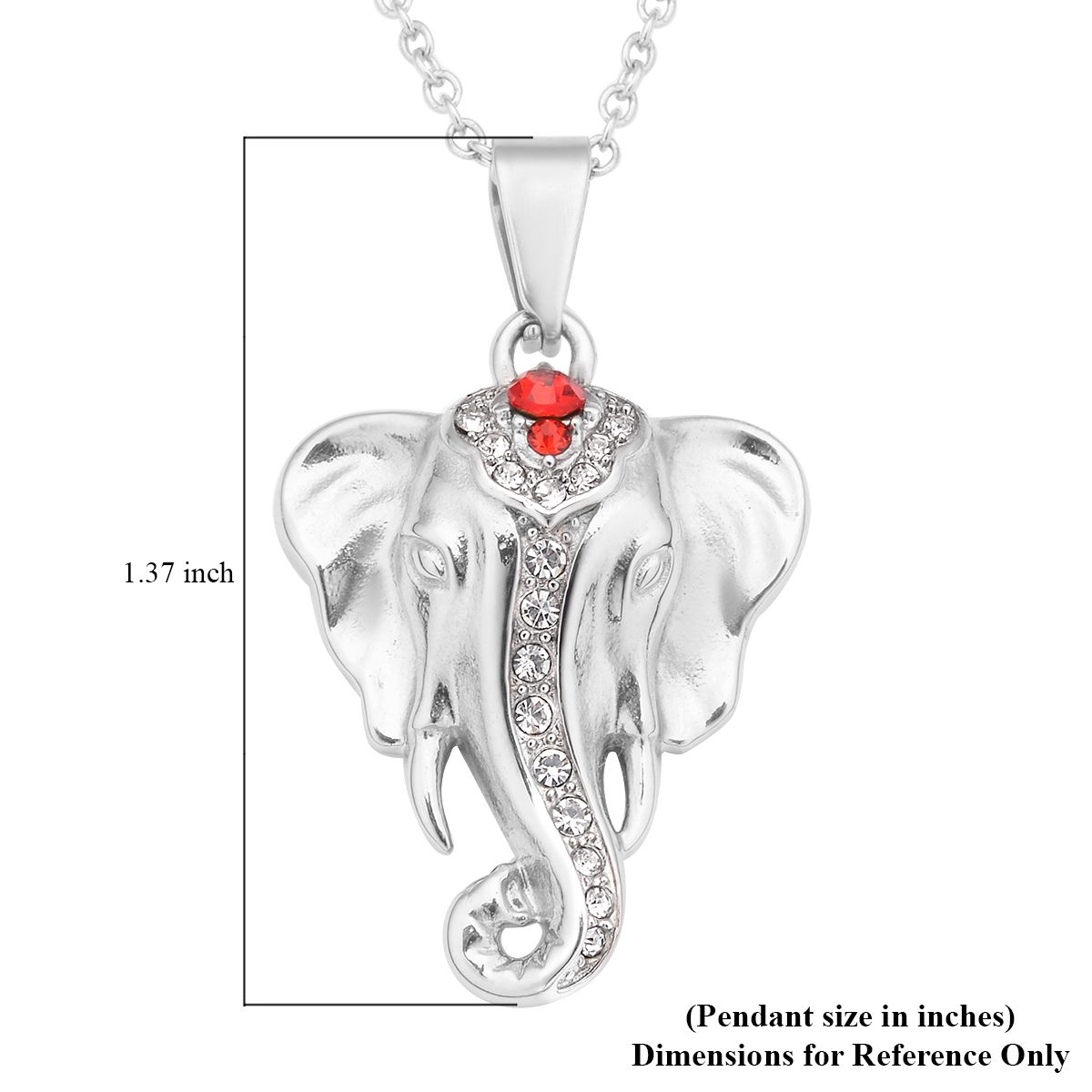 Elephant Pendant Necklace