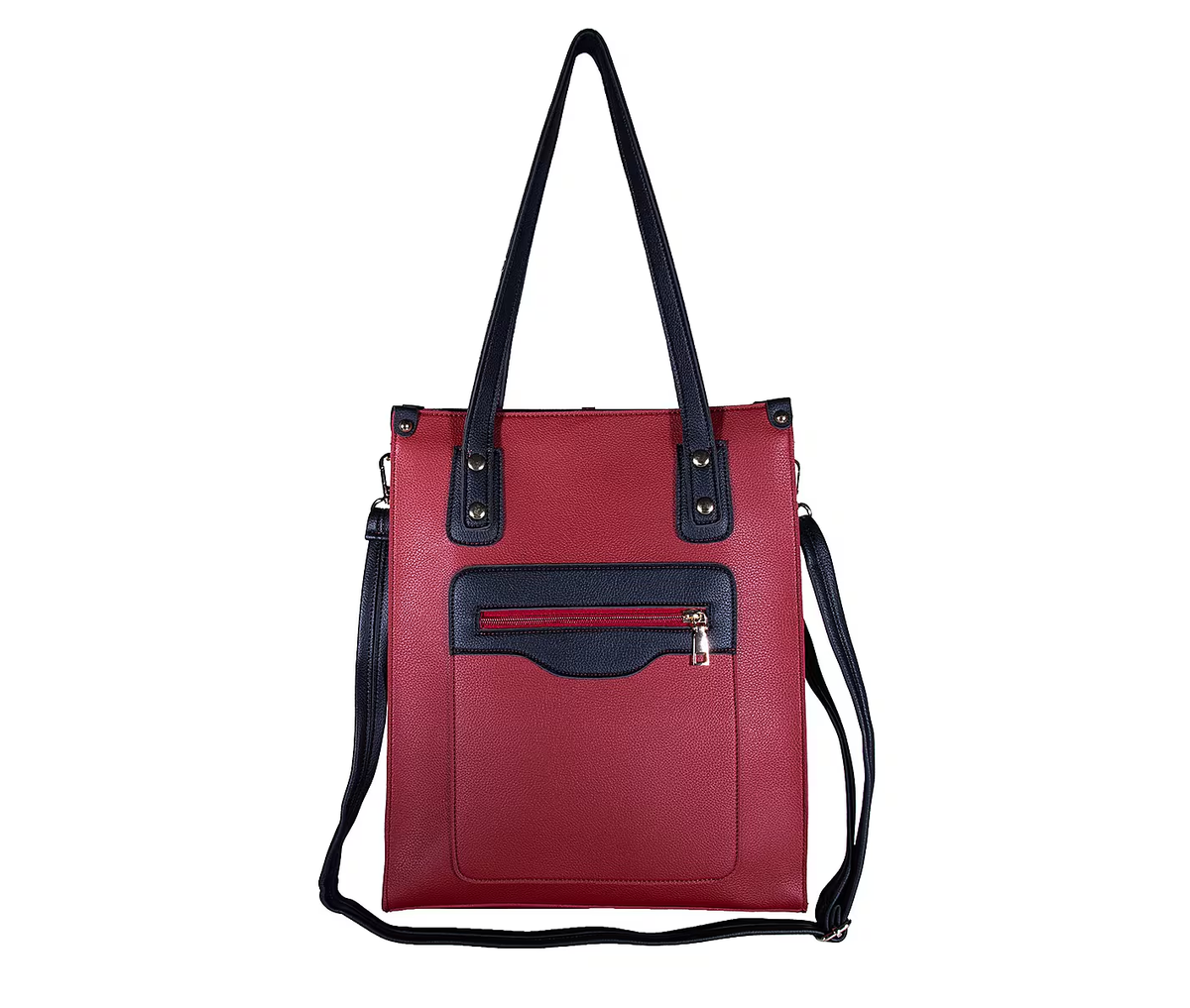 Structured Vertical Tote