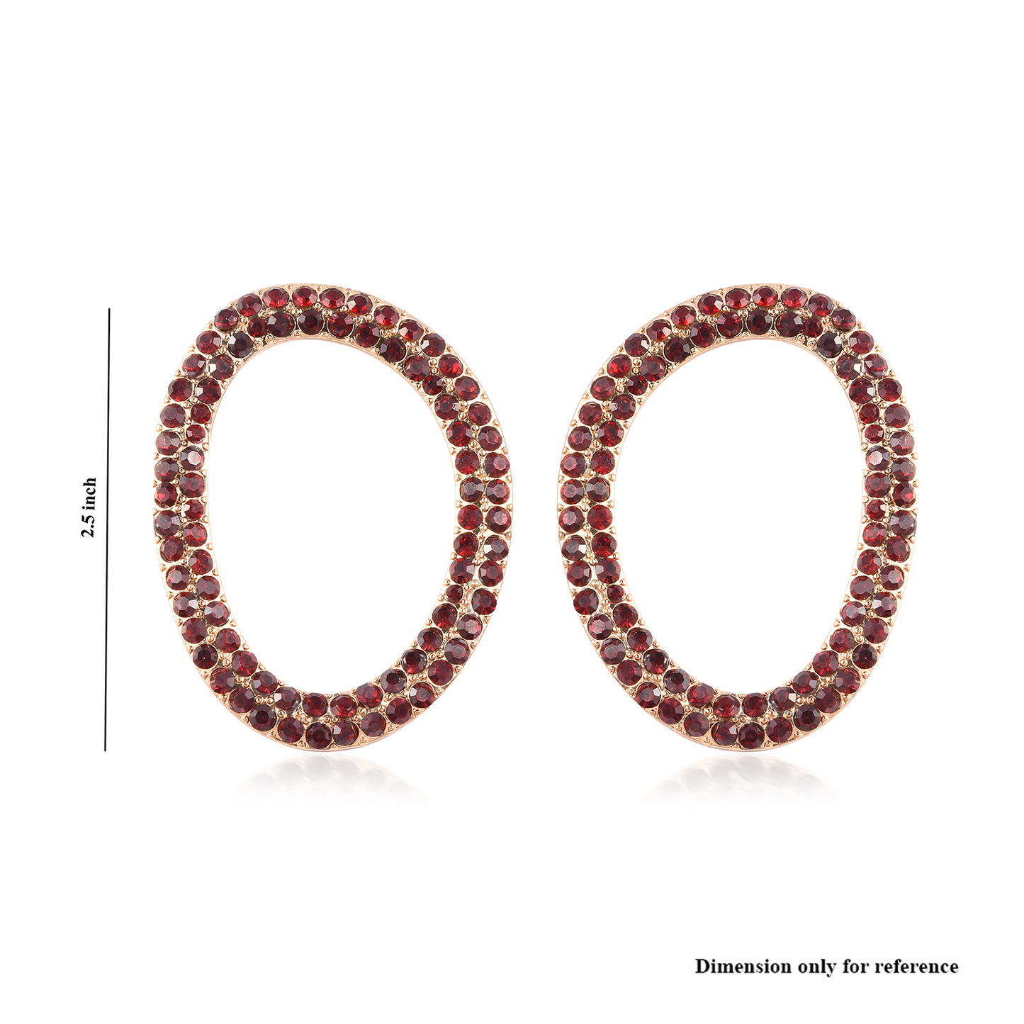 Gemstone Hoops