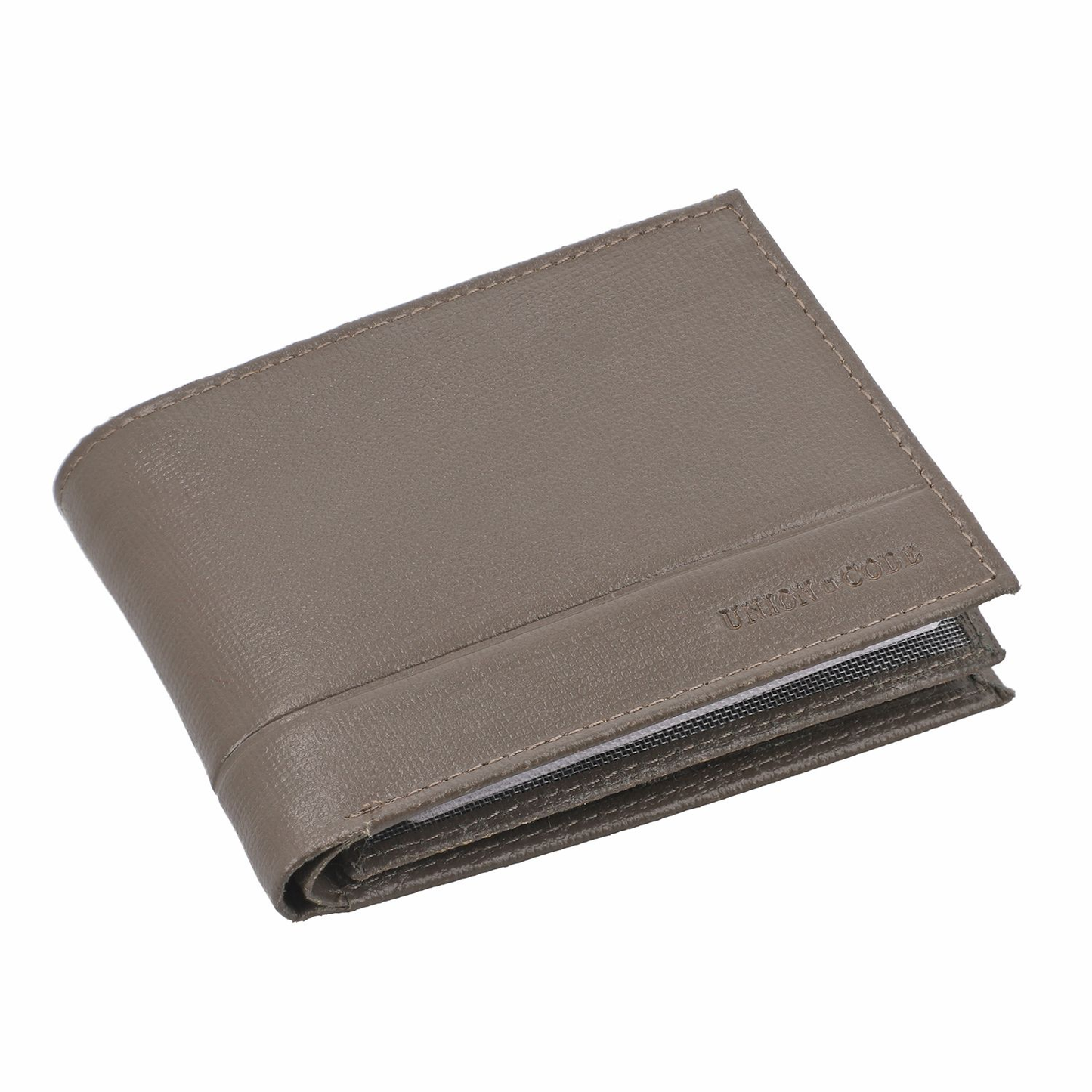 Genuine Leather Bi Fold Men's RFID Wallet
