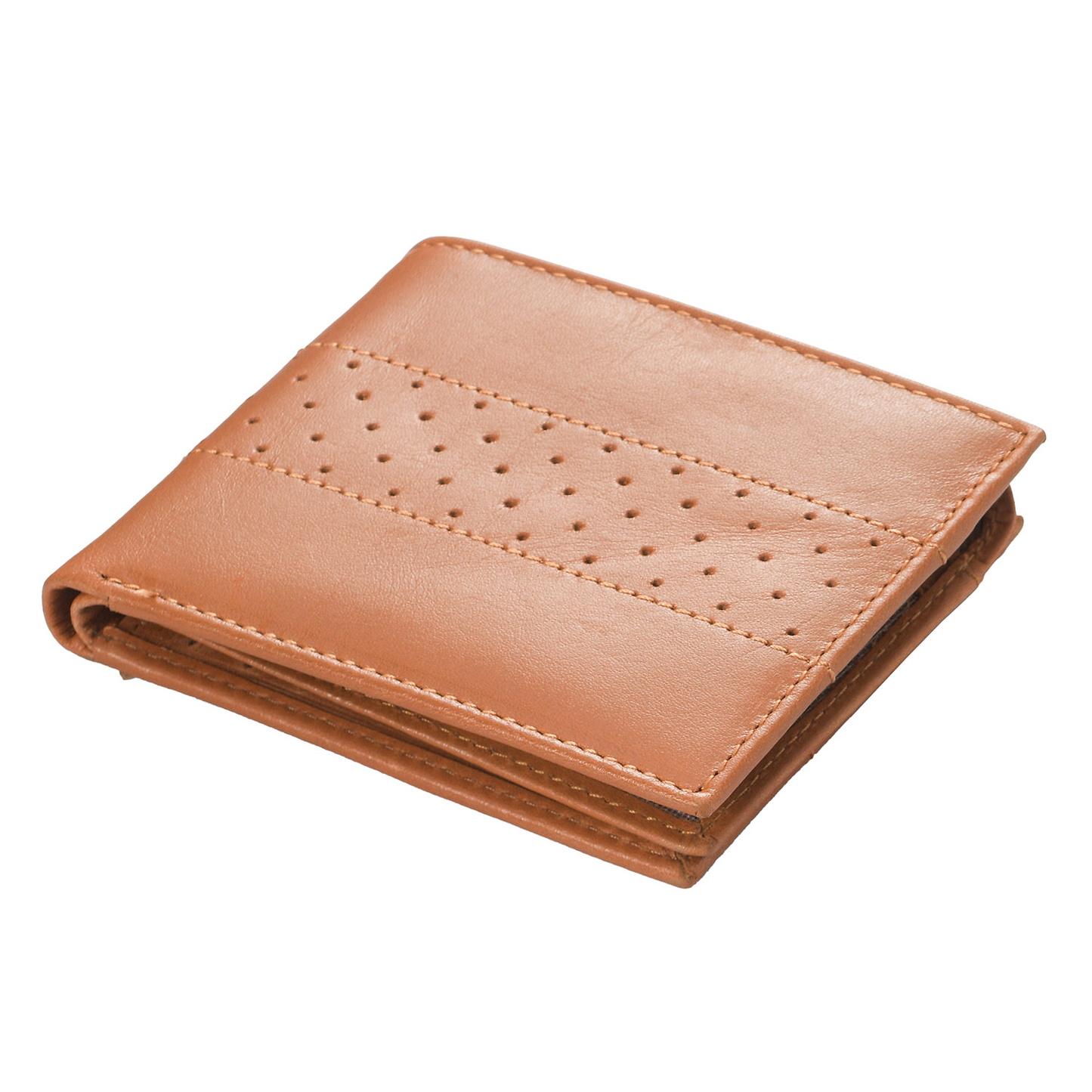 Genuine Leather Bi Fold Men's RFID Wallet
