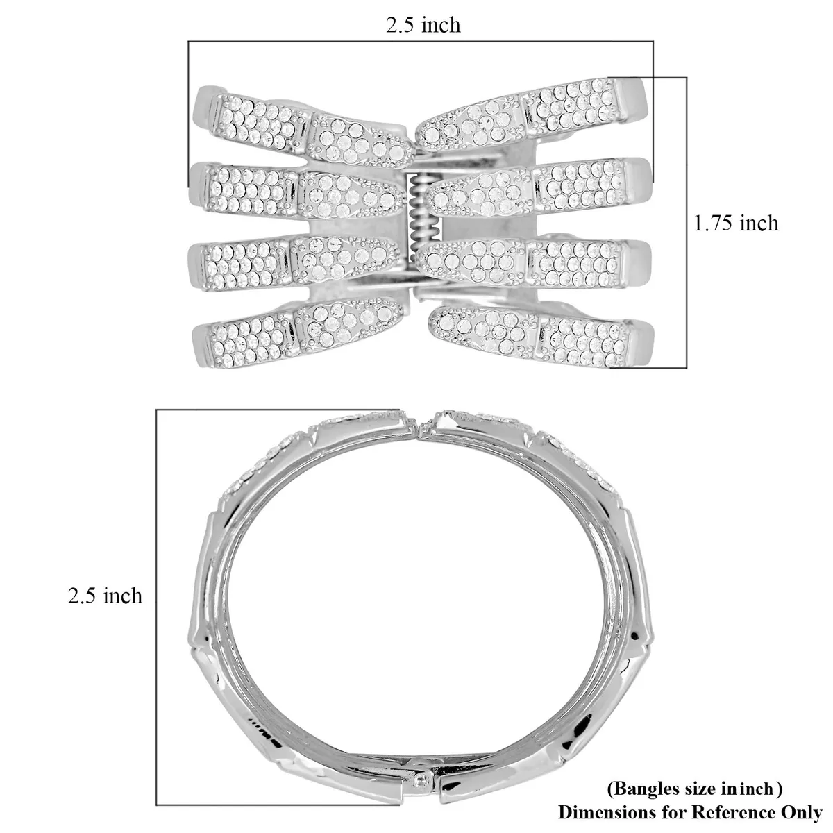 Hand Cuff Bracelet (7in)