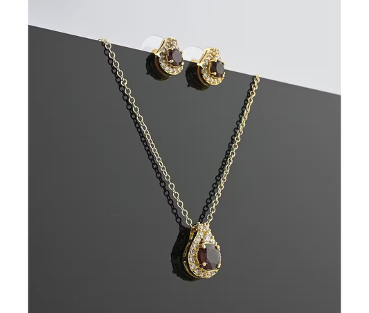 Mozambique Garnet Set