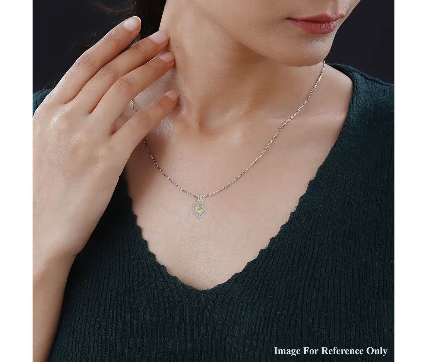 Prasiolite Necklace