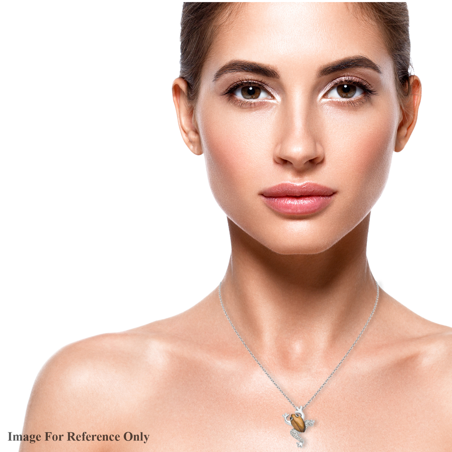 Crystal Frog Necklace