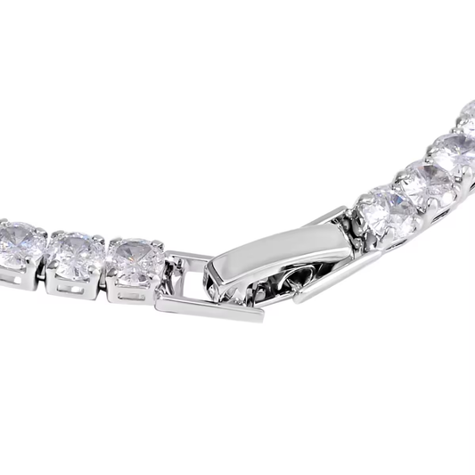 Tree Of Life Simulated Diamond Bracelet