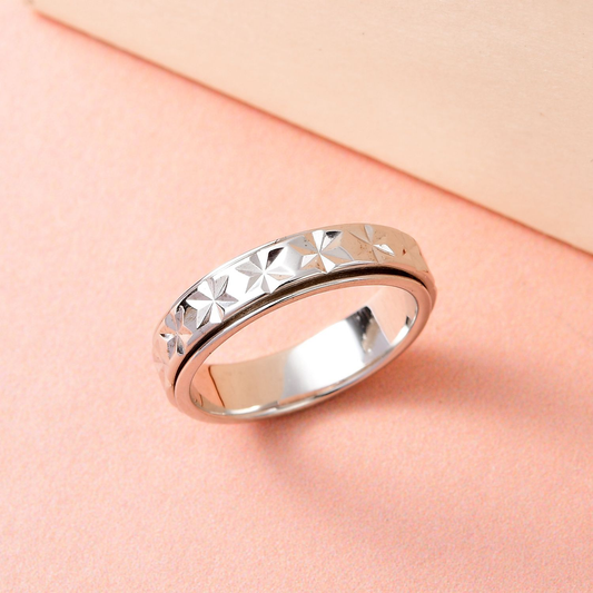 Sterling Silver Spinner Ring
