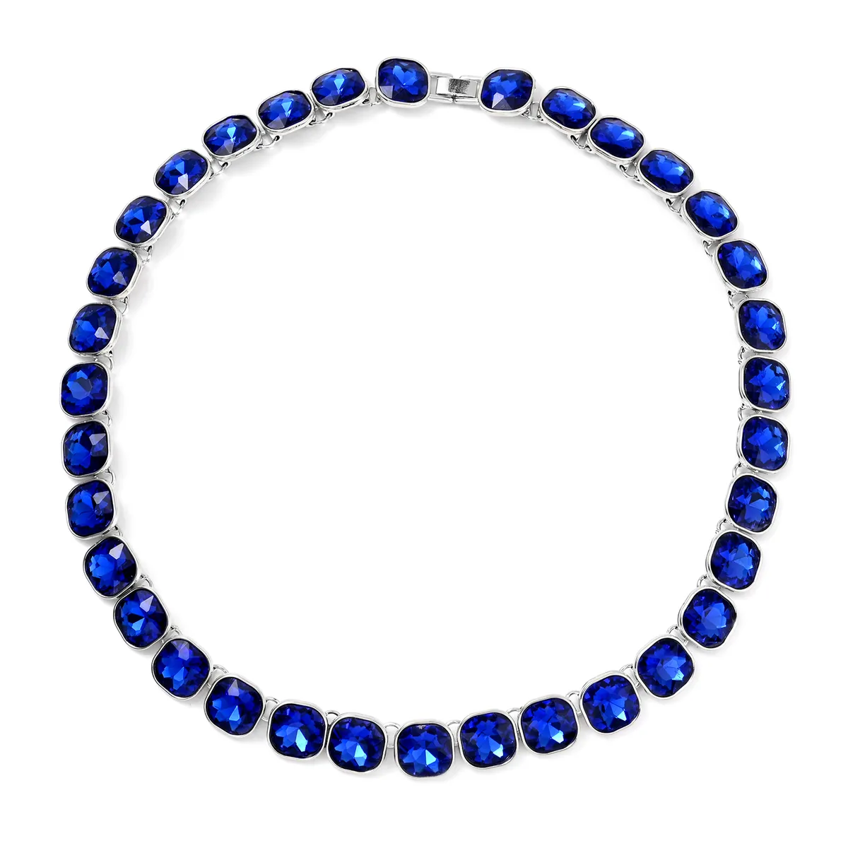 Sapphire Tennis Necklace