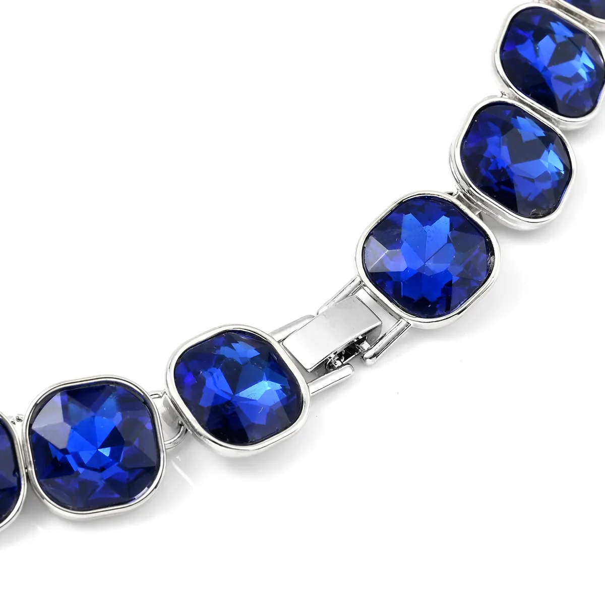 Sapphire Tennis Necklace