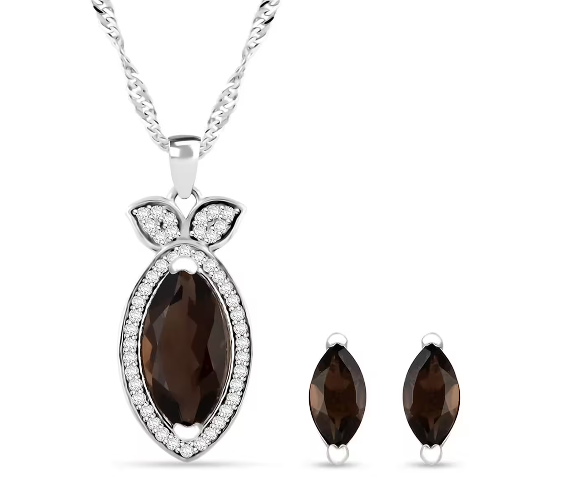 Smoky Quartz Set