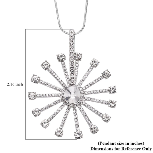 Crystal Spinner Necklace