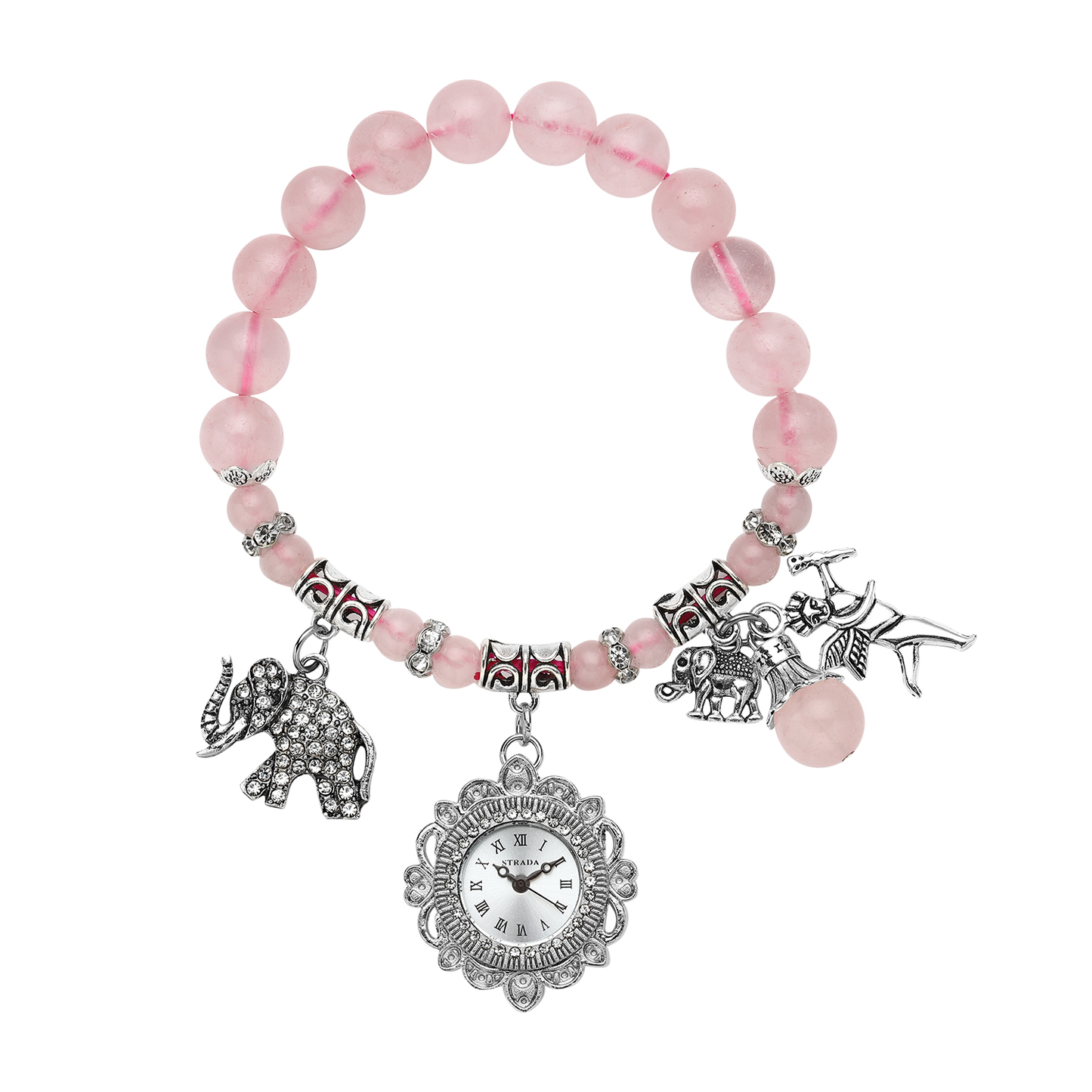 Stretch Beaded Watch Bracelet
