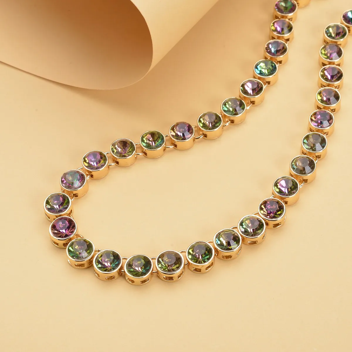 Crystal Tennis Necklace