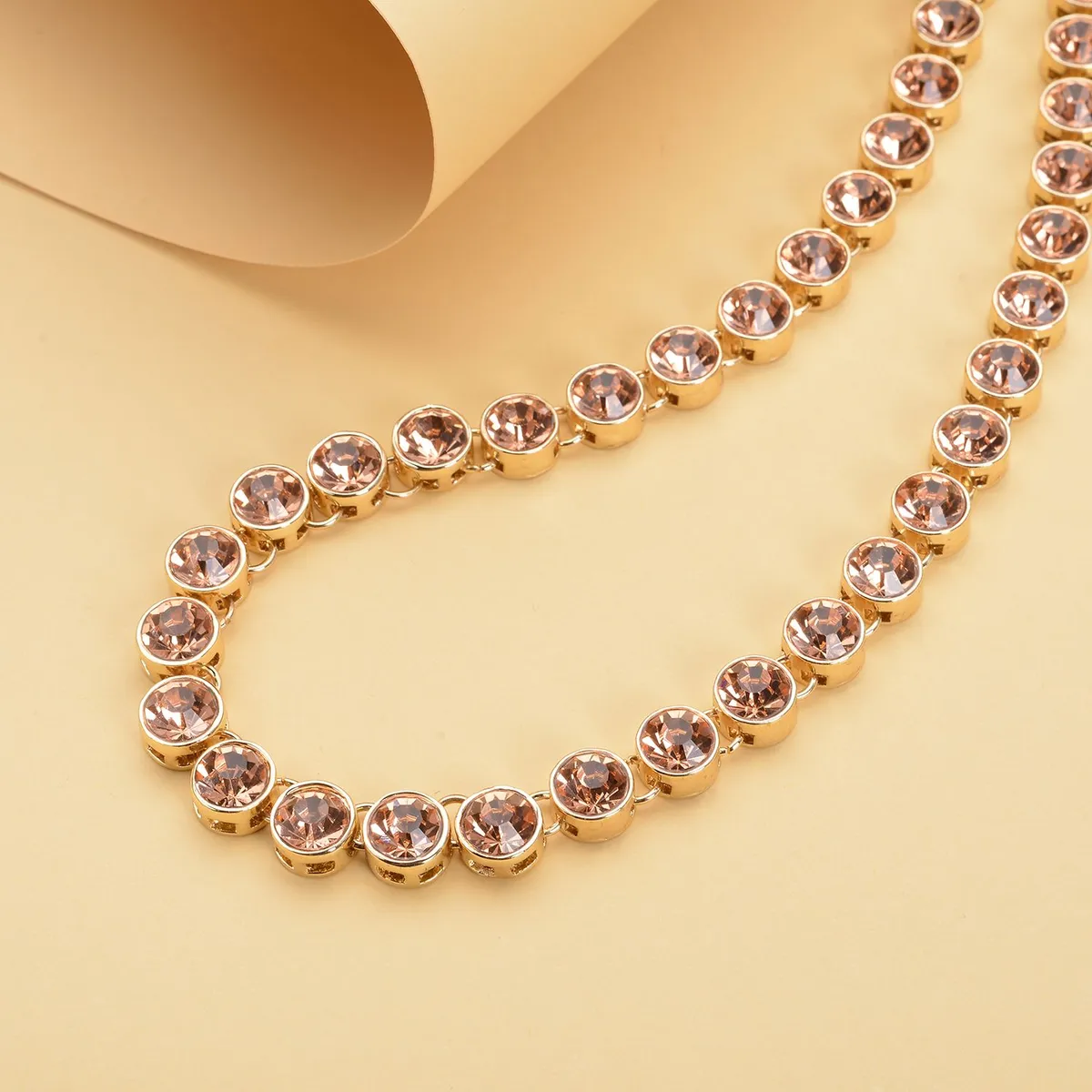 Crystal Tennis Necklace