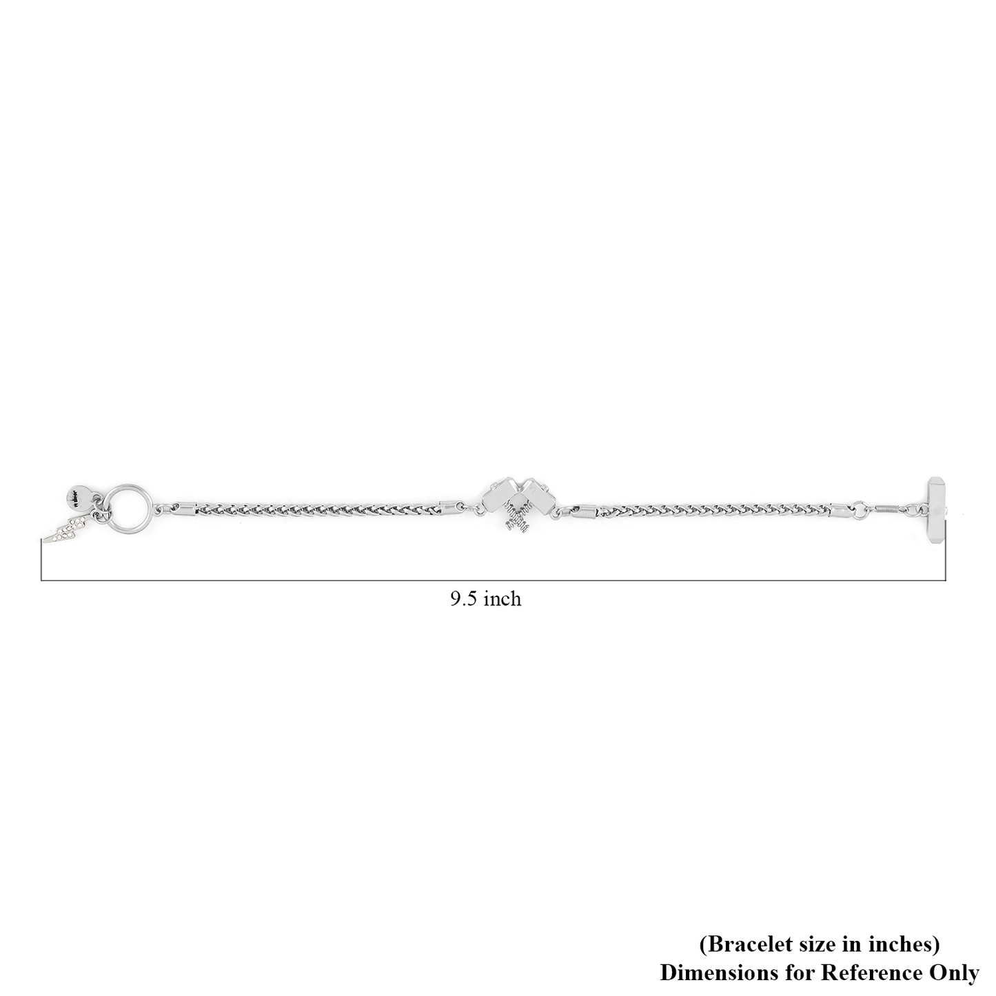 Thor Double Hammer Tangle Bracelet