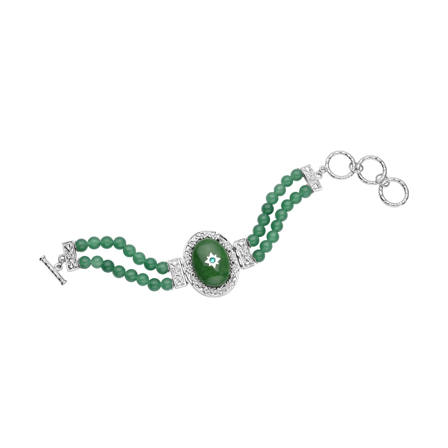 Two Row Beaded Bracelet