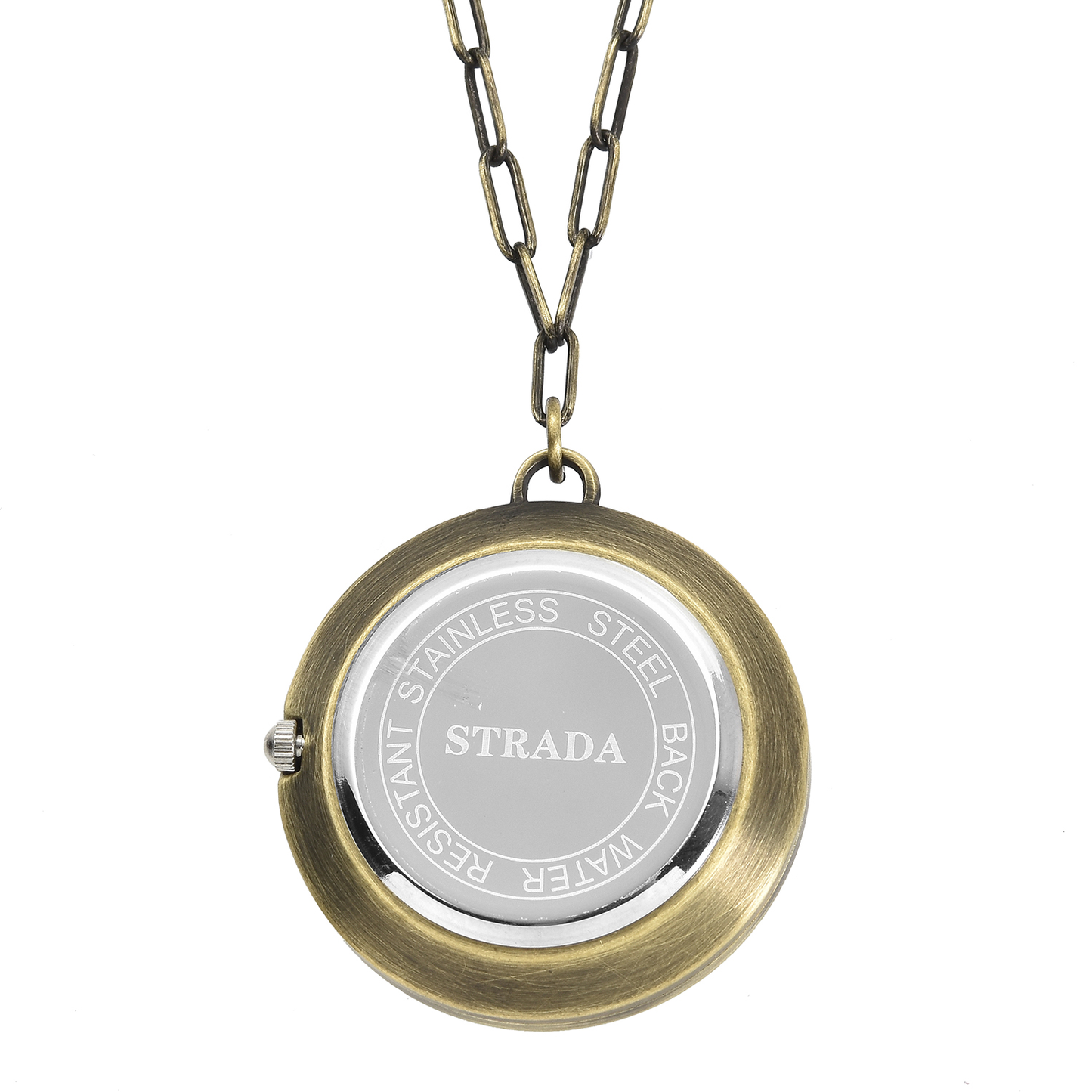 Watch Pendant W/ Crystals