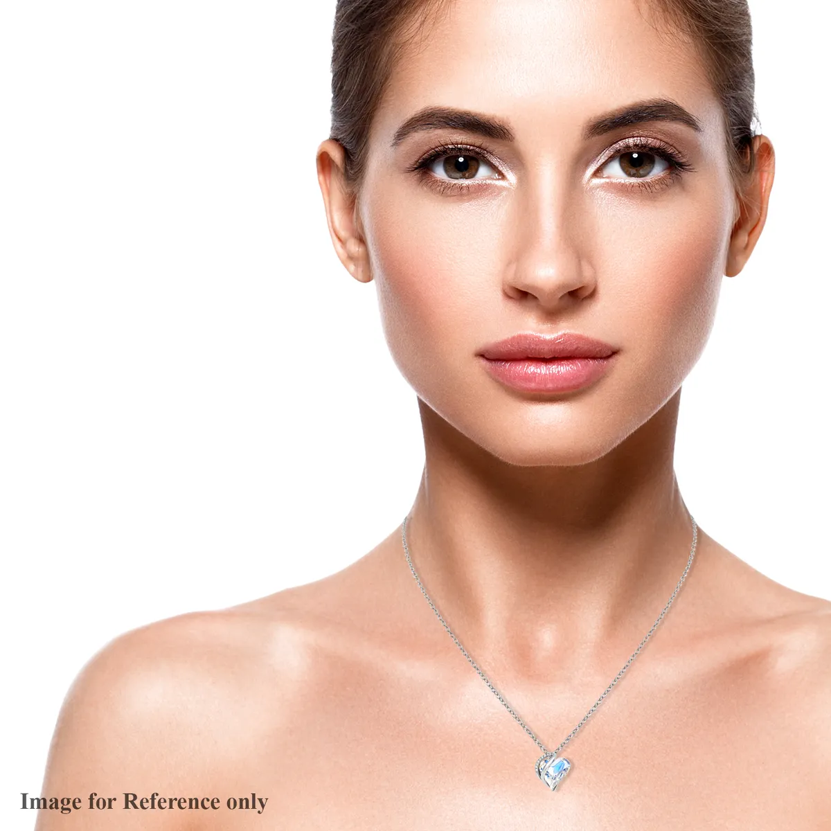 Crystal Heart Pendant Necklace
