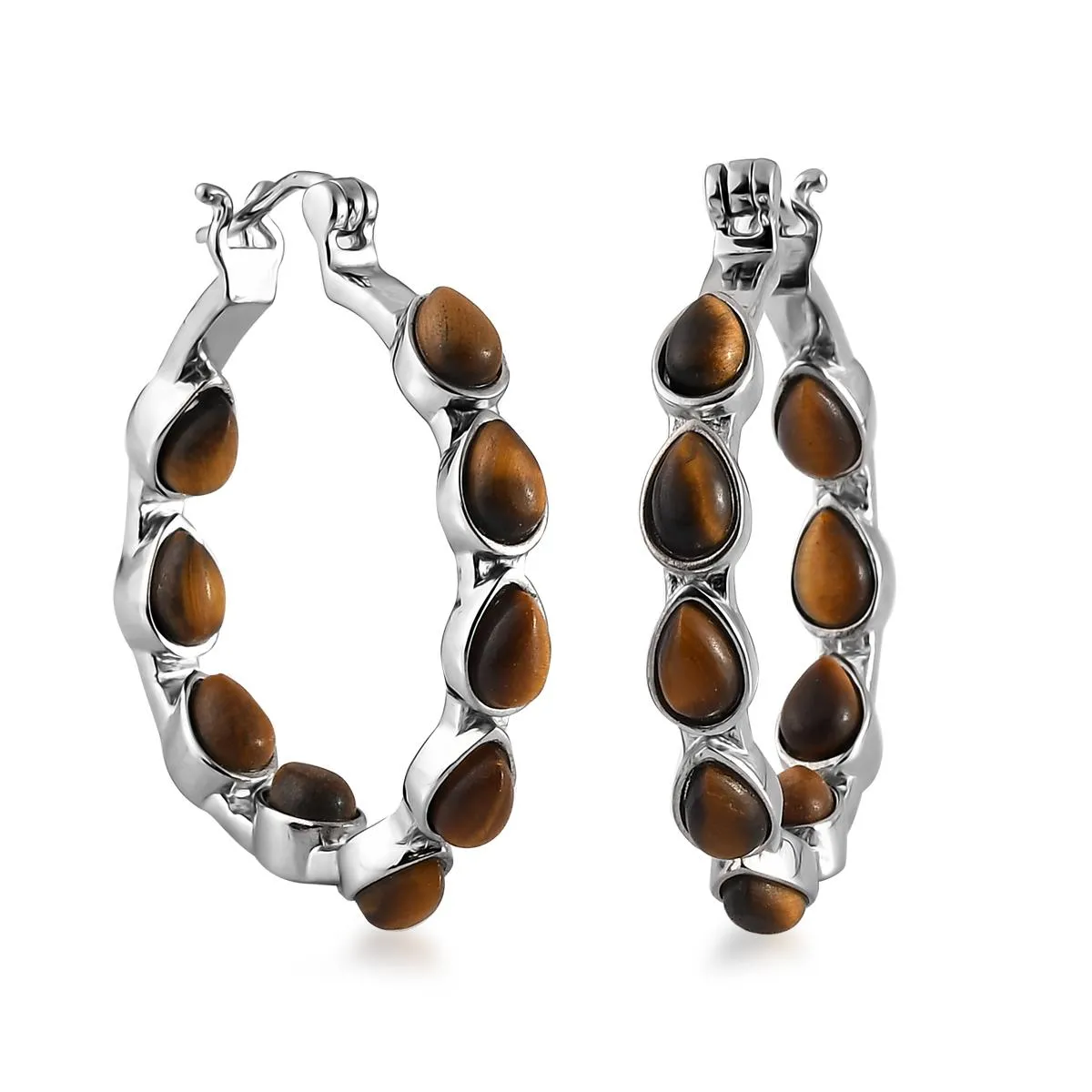 Inside Out Hoop Earrings