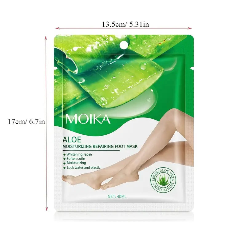 2 pack Skin Exfoliating Foot Masks