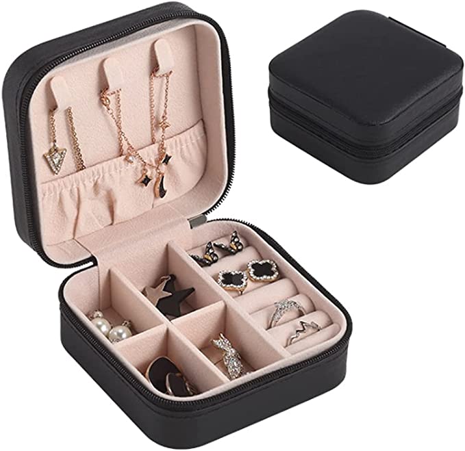 Portable Jewelry Box Organizer