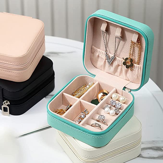 Portable Jewelry Box Organizer