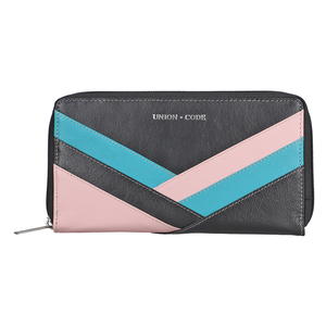 UNION CODE Black RFID Protected 100% Genuine Leather Wallet