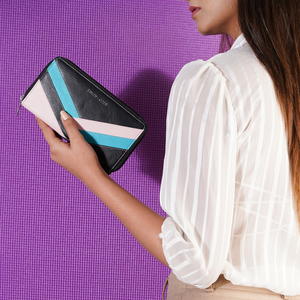 UNION CODE Black RFID Protected 100% Genuine Leather Wallet
