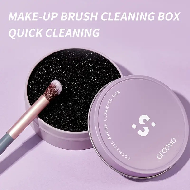 Makeup Brush Cleaner Box