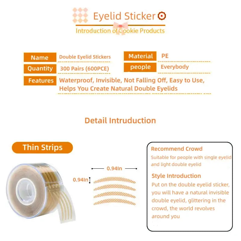 Self Adhesive Eyelid Lift Strips