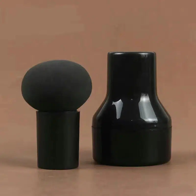 Mushroom Makeup Sponge Cosmetic Blender Puff Latex Free Face Sponge Beauty Puff Makeup Brush Sponge With Handle Case