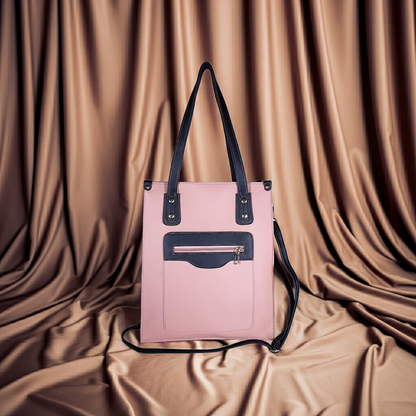 Structured Vertical Tote