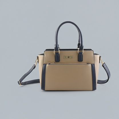 The Bicolor Satchel